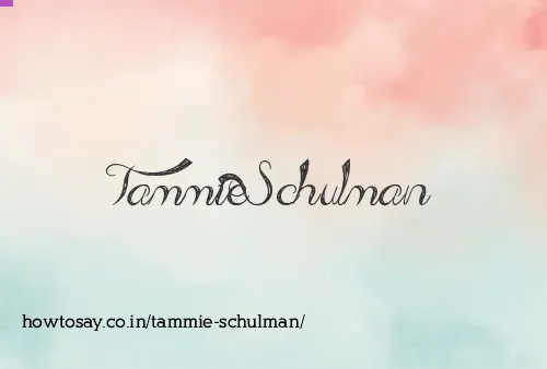 Tammie Schulman