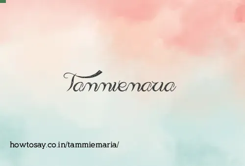 Tammiemaria