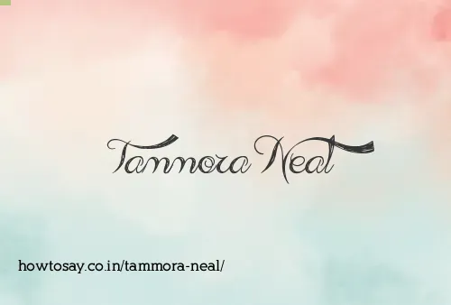 Tammora Neal