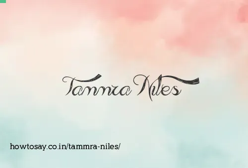 Tammra Niles
