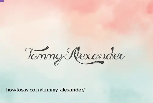 Tammy Alexander