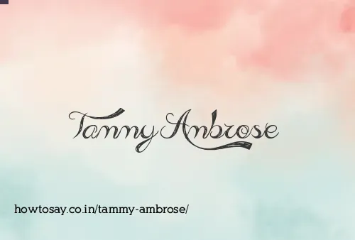 Tammy Ambrose