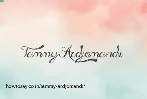 Tammy Ardjomandi