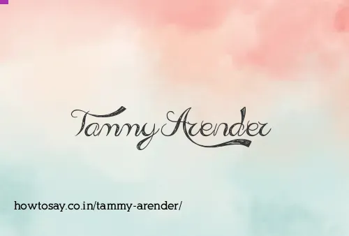 Tammy Arender