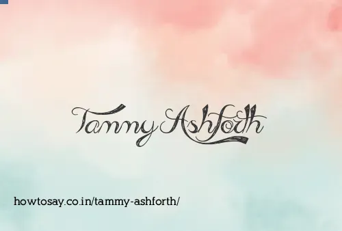 Tammy Ashforth