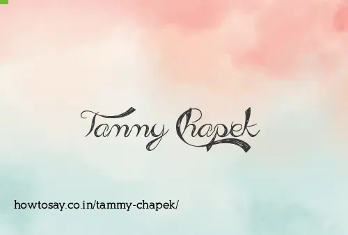 Tammy Chapek
