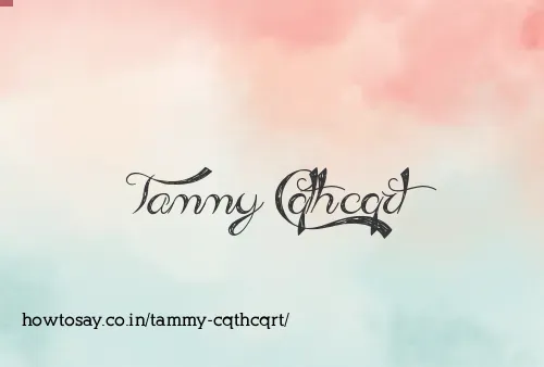 Tammy Cqthcqrt