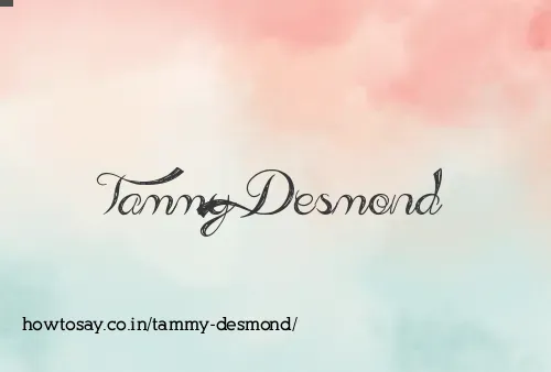 Tammy Desmond