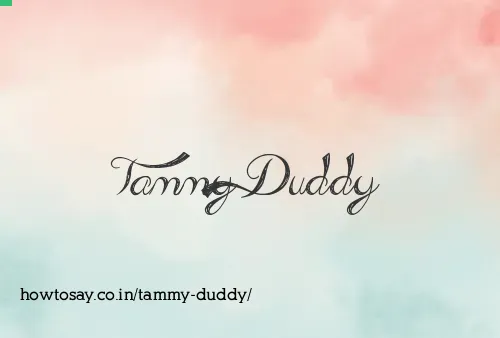 Tammy Duddy