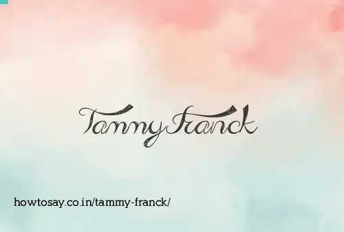 Tammy Franck
