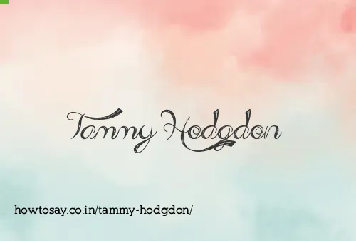 Tammy Hodgdon
