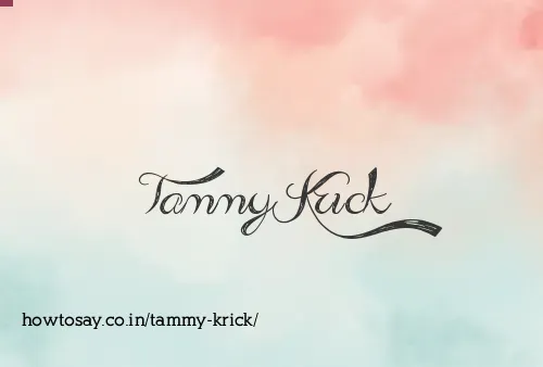 Tammy Krick