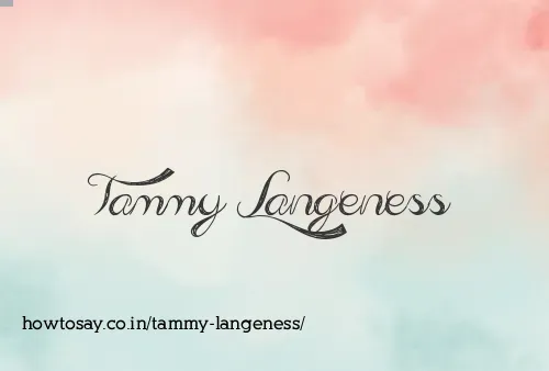 Tammy Langeness