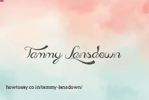 Tammy Lansdown