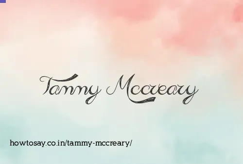 Tammy Mccreary