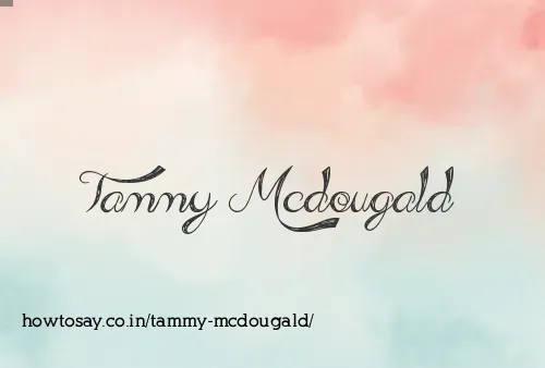 Tammy Mcdougald