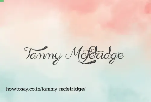 Tammy Mcfetridge