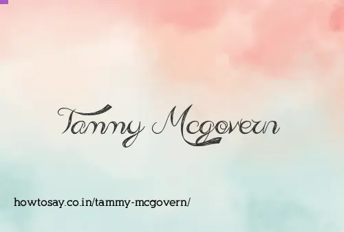 Tammy Mcgovern