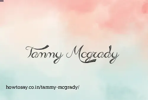 Tammy Mcgrady