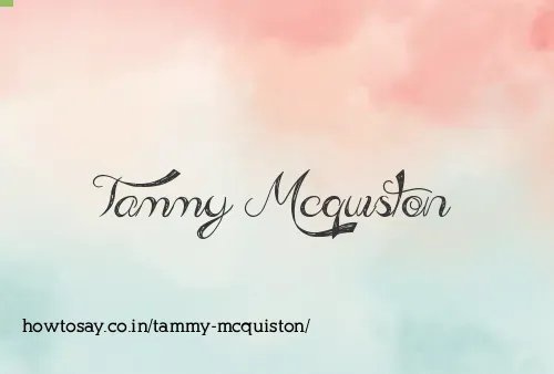 Tammy Mcquiston