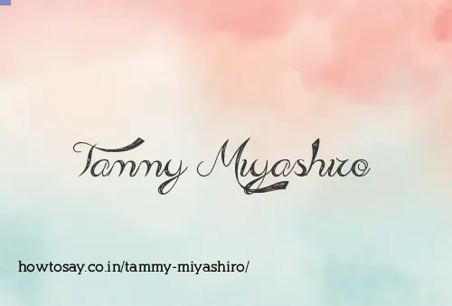 Tammy Miyashiro