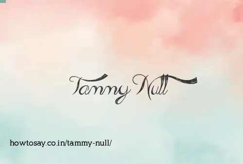 Tammy Null