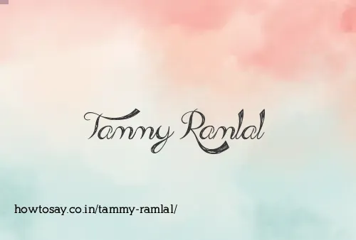 Tammy Ramlal