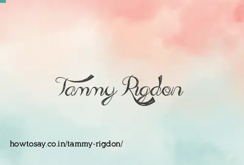 Tammy Rigdon