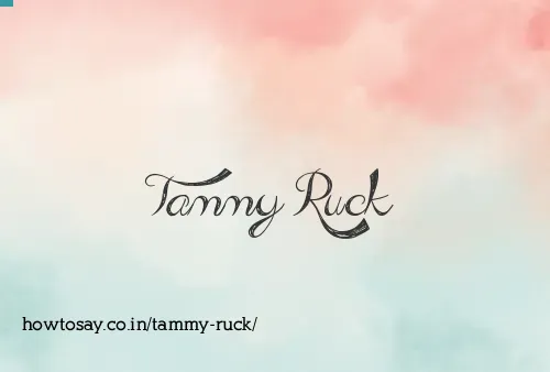 Tammy Ruck