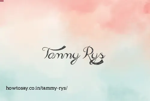 Tammy Rys