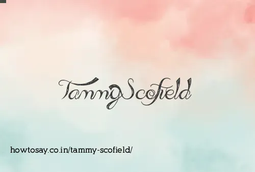 Tammy Scofield