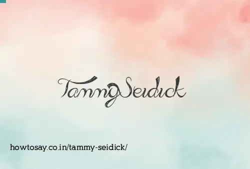 Tammy Seidick