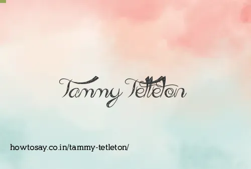 Tammy Tetleton