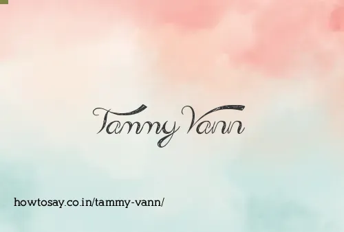 Tammy Vann