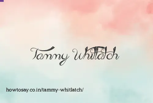 Tammy Whitlatch