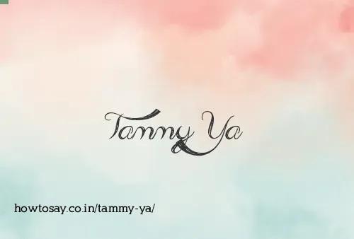 Tammy Ya