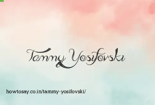 Tammy Yosifovski