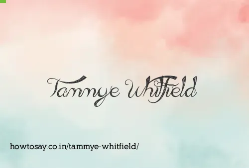 Tammye Whitfield