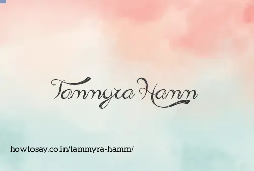 Tammyra Hamm