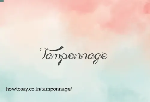 Tamponnage