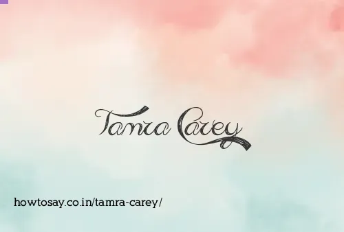 Tamra Carey