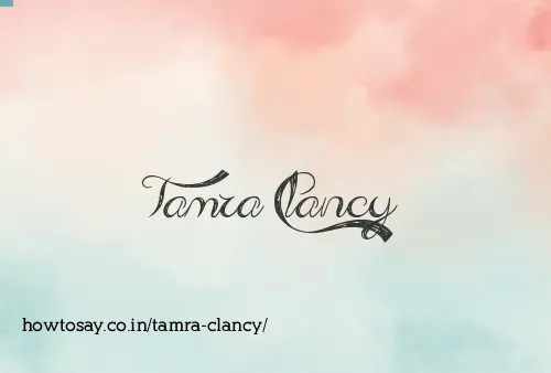 Tamra Clancy