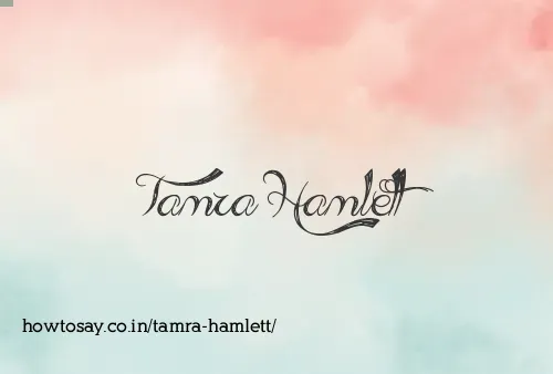 Tamra Hamlett
