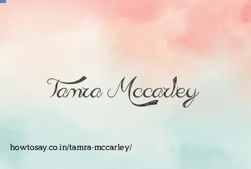 Tamra Mccarley
