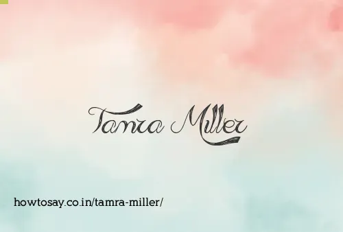 Tamra Miller
