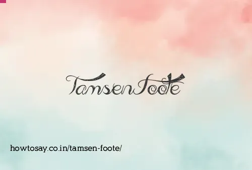 Tamsen Foote