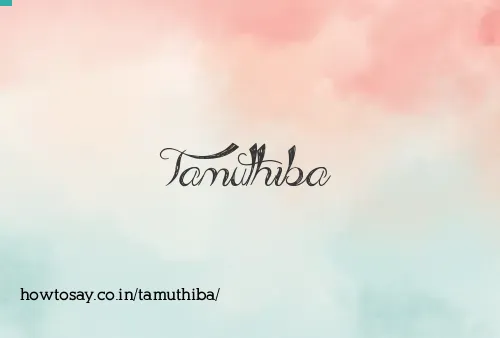 Tamuthiba