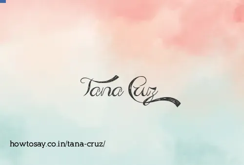 Tana Cruz