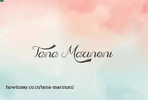 Tana Marinoni
