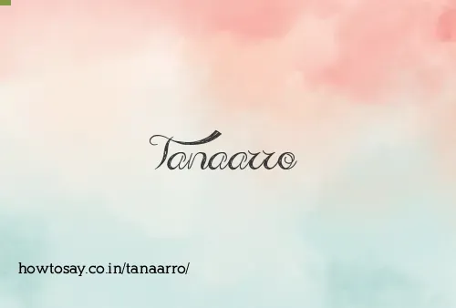 Tanaarro